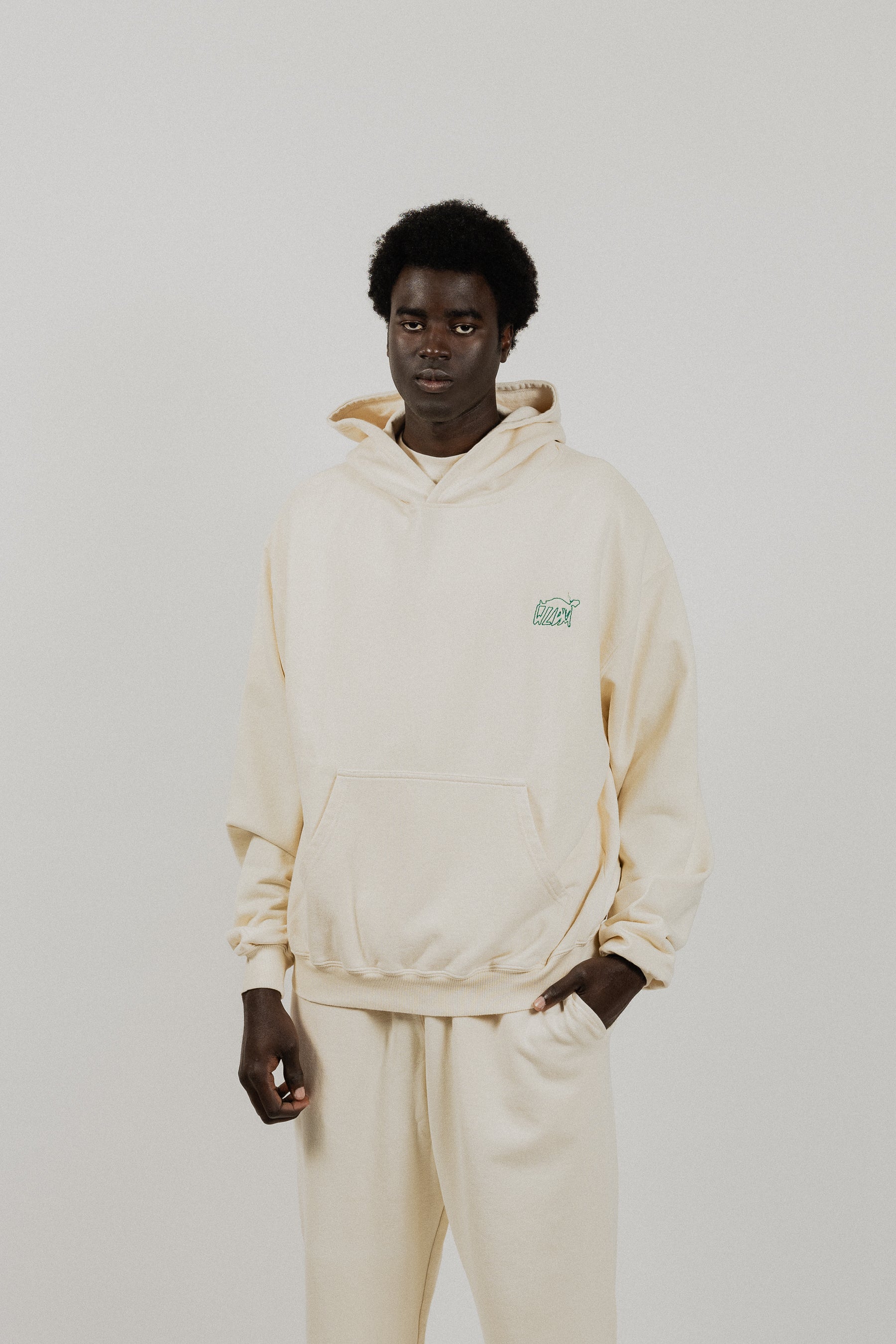 Smoky Natural Hoodie
