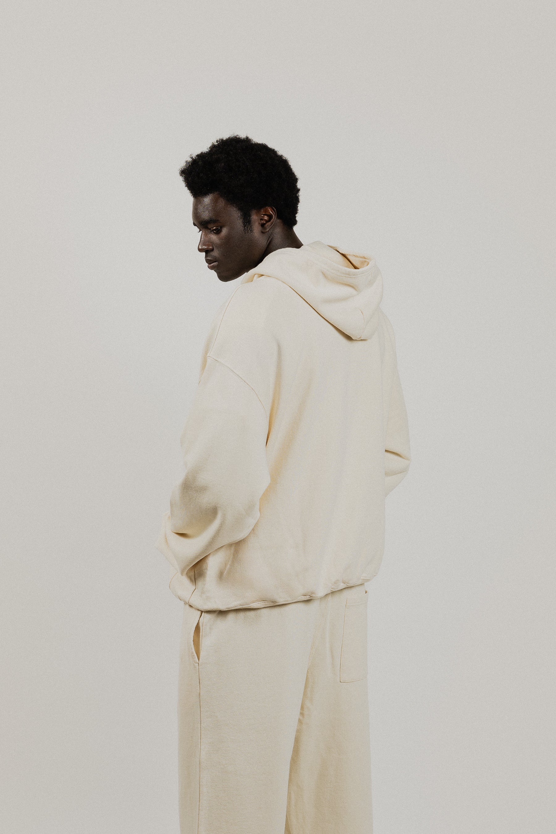 Smoky Natural Hoodie