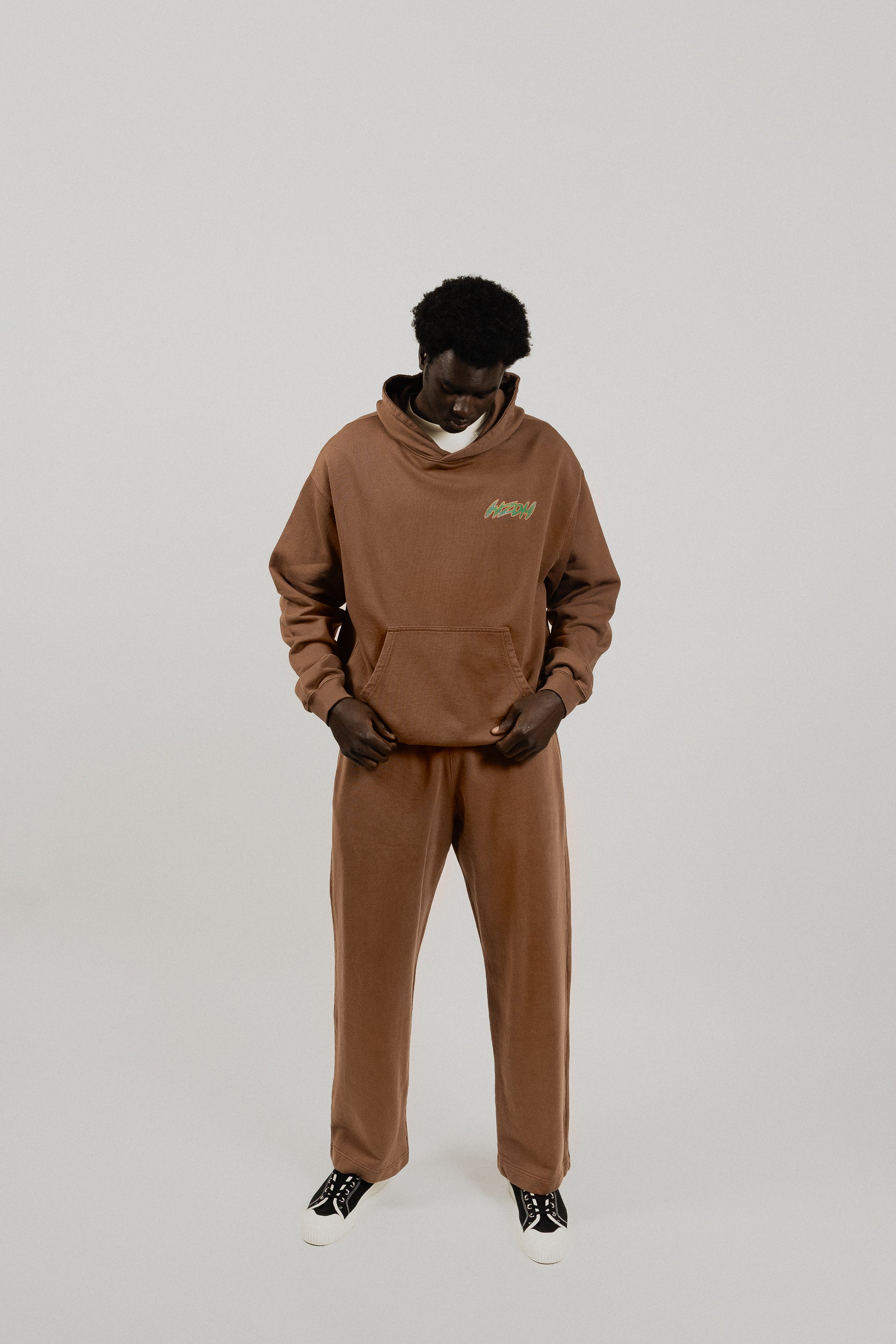 Nightmarezonwax Brown Hoodie