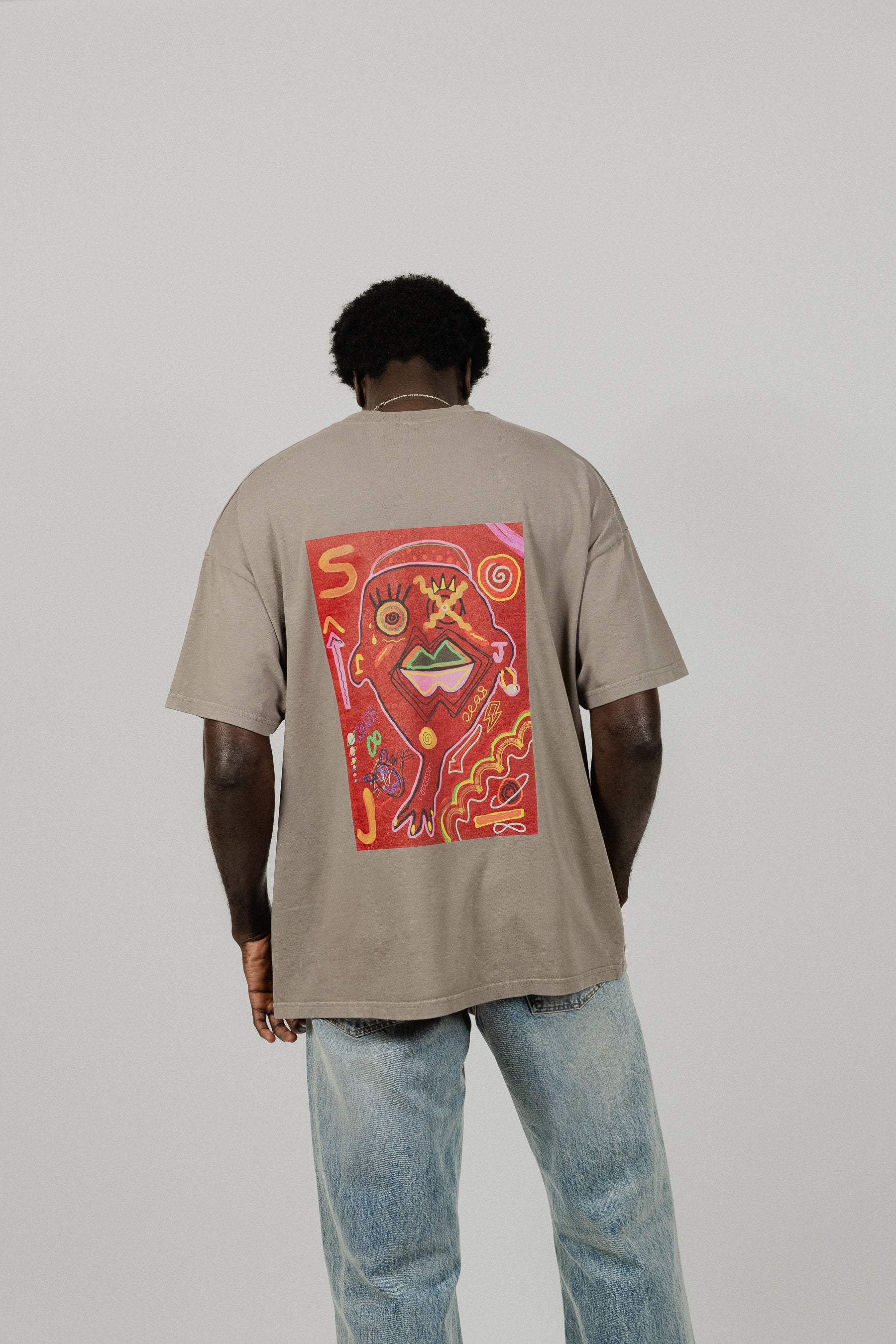 Abstraktus Grey T-Shirt