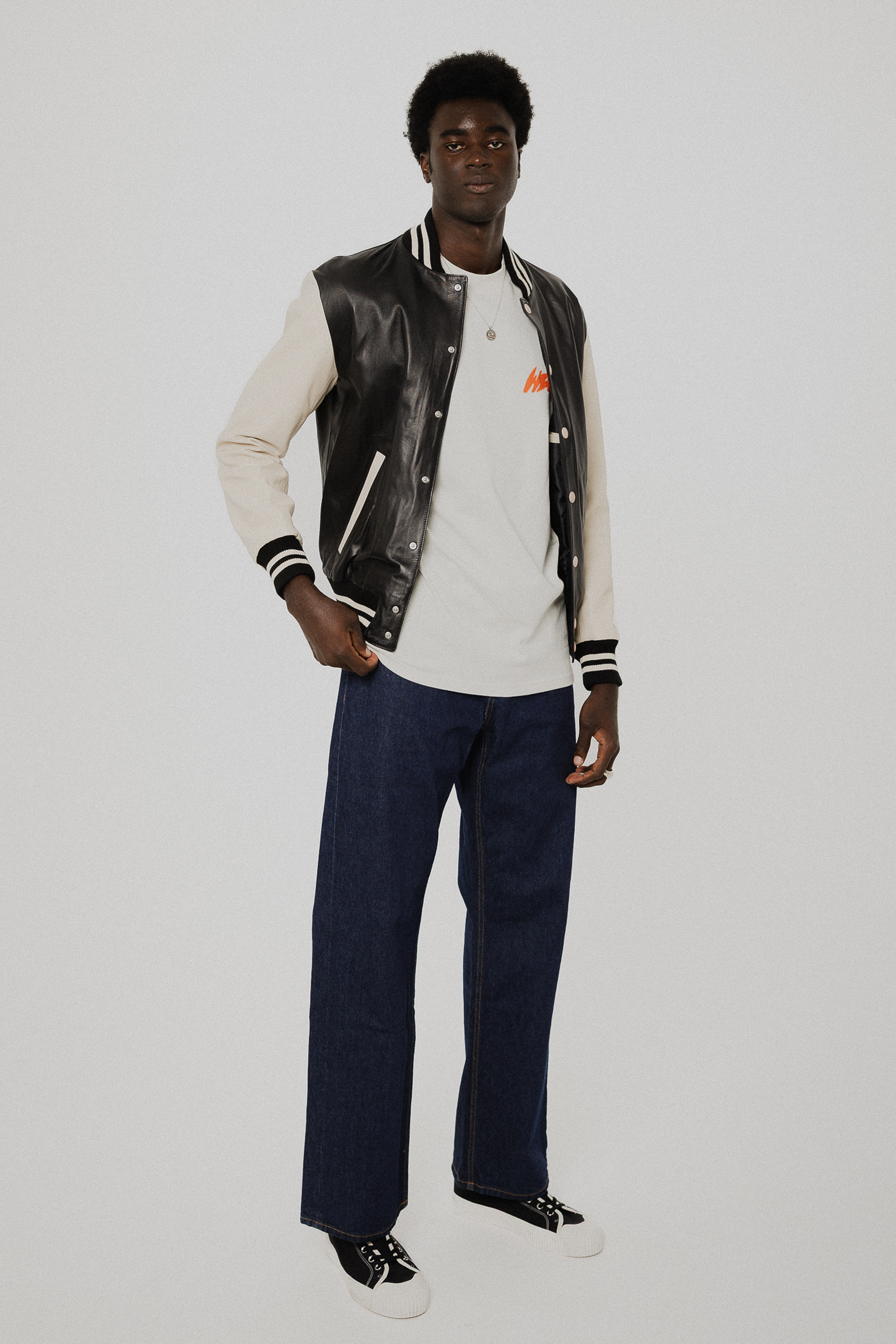 High-Definition Dark Jeans