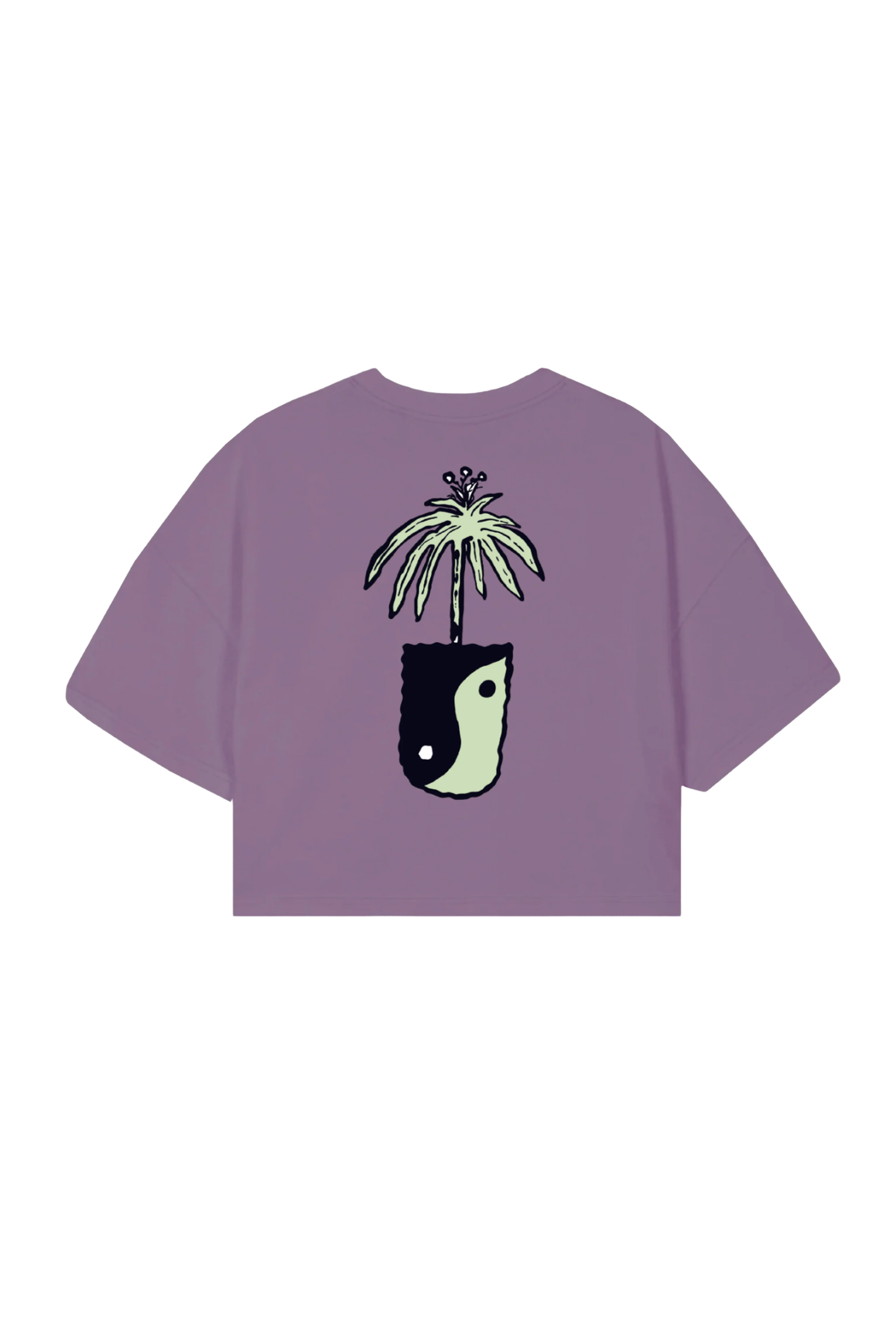 Yin Yang Cropped T-Shirt