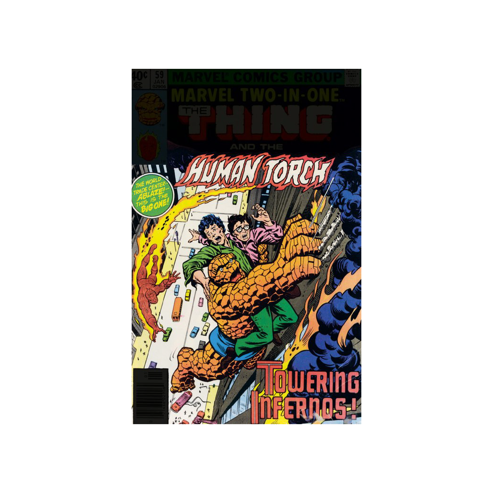 Human Torch Comic Book