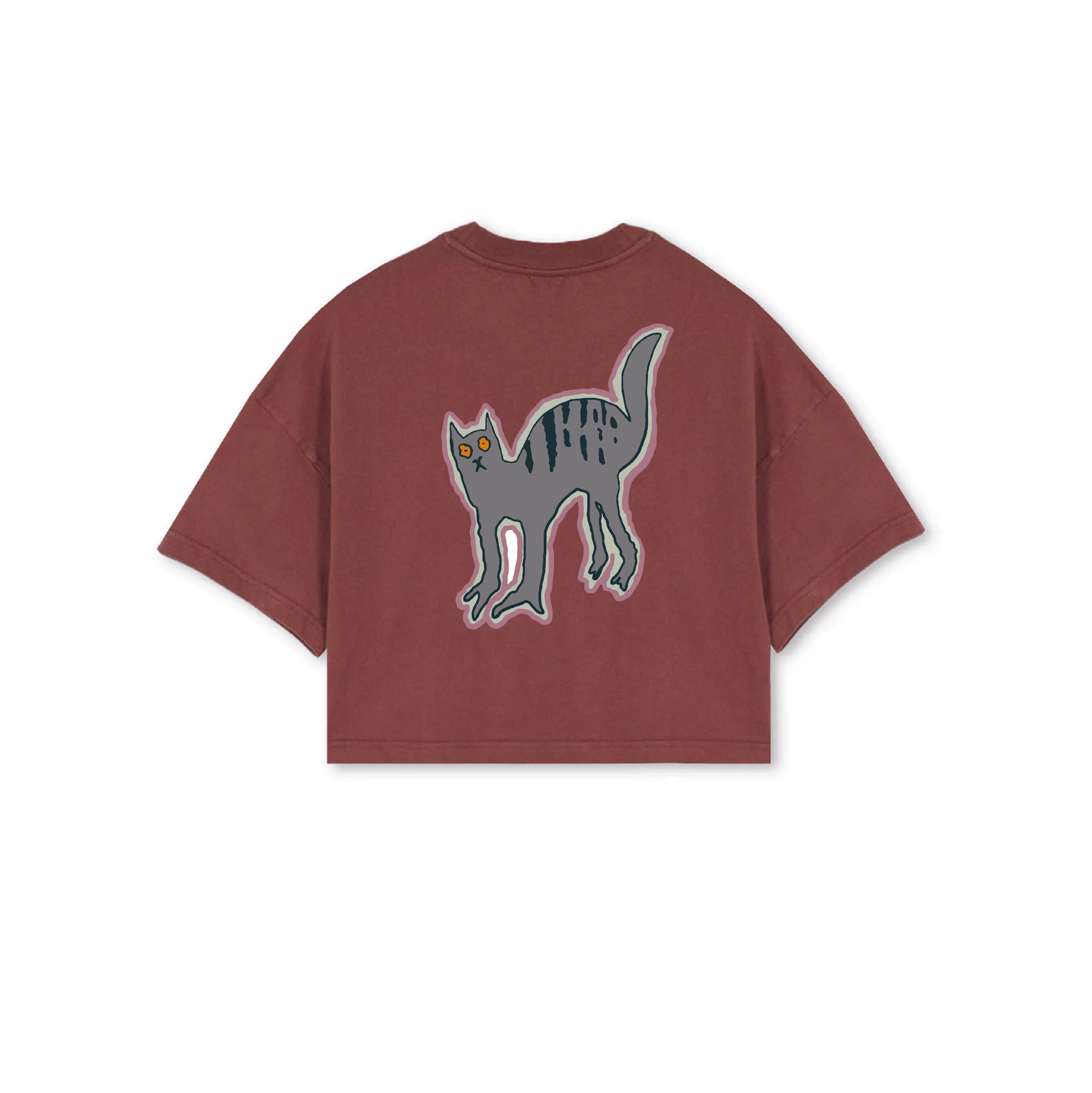 WZDM CROPPED T-SHIRT SUMOCAT